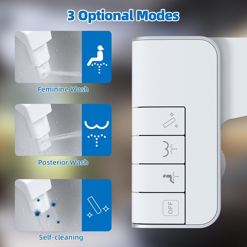 Bidet Attachment for Toilet