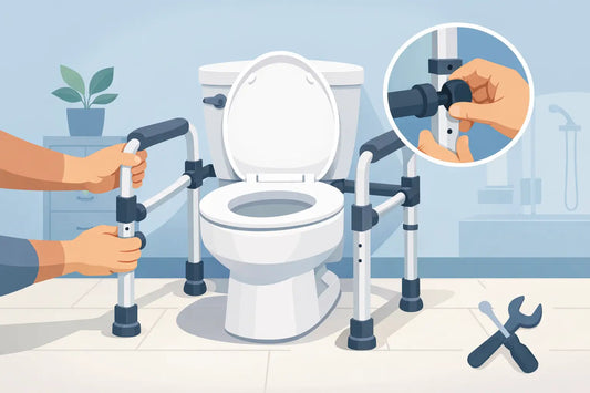 Easy Install Toilet Support Frame Guide