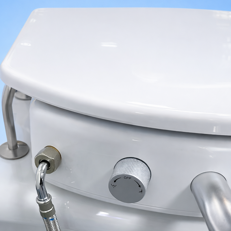 Toilet Seat Riser&Toilet Seat with Support Arms&Bidet Seat Riser with handles & All-In-One Toilet Safety & Hygiene System